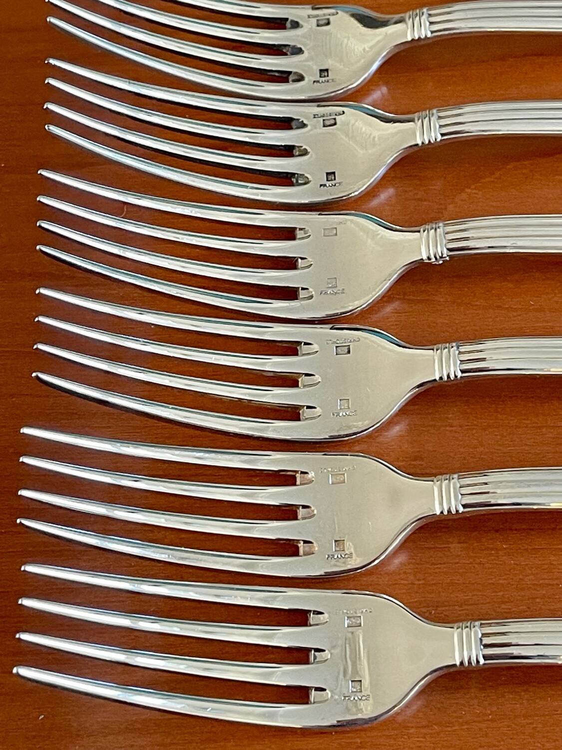 6 new aria christofle forks