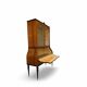 Secretary credenza in marquetry in the Italian Louis XV style from the mid-century, 1960.