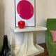 Thermoformed plastic table