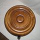Tripod wooden coffee table