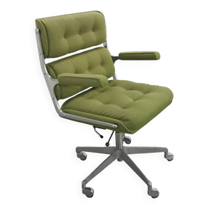 Chaise de bureau pivotante - verte