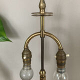 Porcelain living lamp nineteenth handmade decorations, double lighting