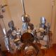 Lustre vintage 70, Oscar Torlasco , 9 feux