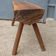 Banc bois de ferme rustique