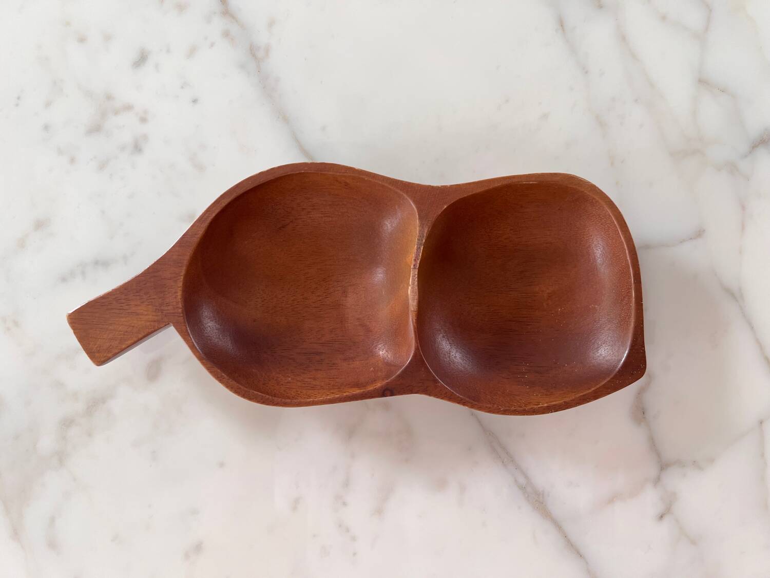 Scandinavian style wooden bowl