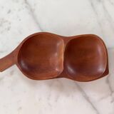 Scandinavian style wooden bowl