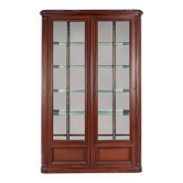Shop display cabinet Belle Époque – Solid oak – Two glass doors – Miro