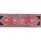 Vintage Turkish rug from Oushak, hand-woven 97x305 cm