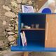 Upcycled buffet with sliding door