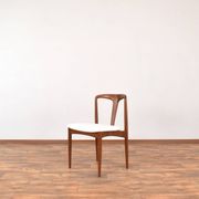 Chaise de Salle à Manger Mid-Century en Teck par Johannes Andersen pour Uldum Møbelfabrik, Danemark, 1960s, Set de 4.