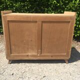 Parisian buffet feet compass raw wood