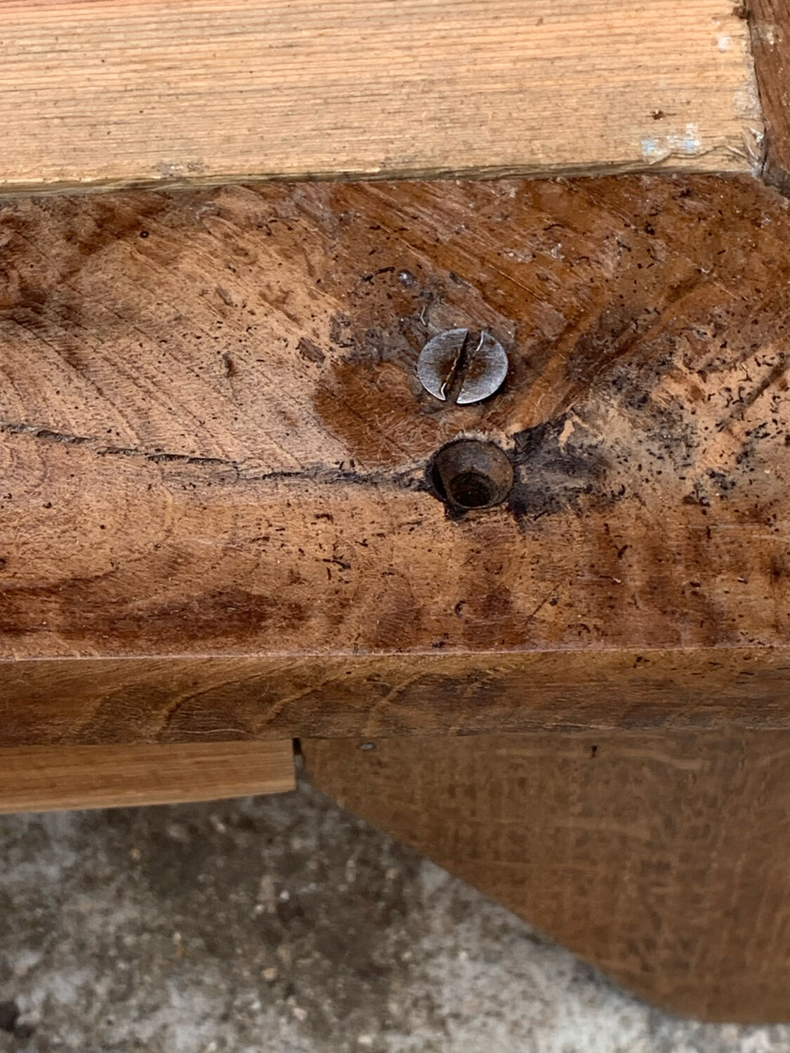 Buffet René Gabriel pieds compas 1945/50