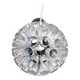 Space-age aluminum pendant light