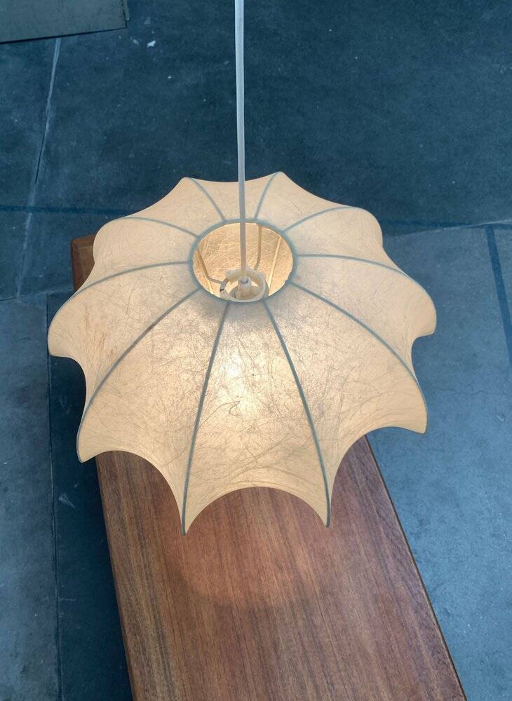 Suspension Cocoon Allemande du Milieu du Siècle par Friedel Wauer pour Goldkant Leuchten, années 1960