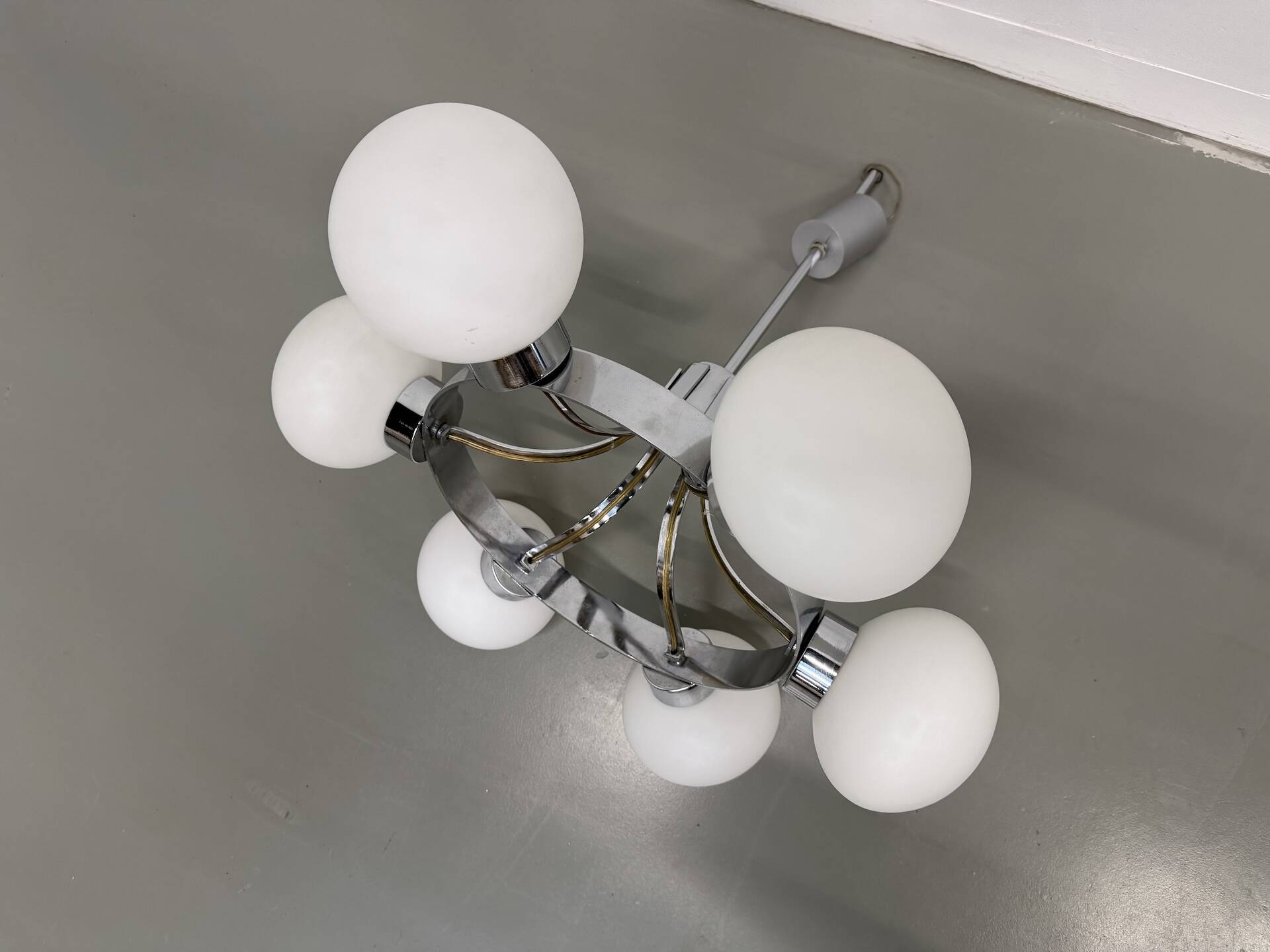 Gaetano Scolari pendant light with 6 lights