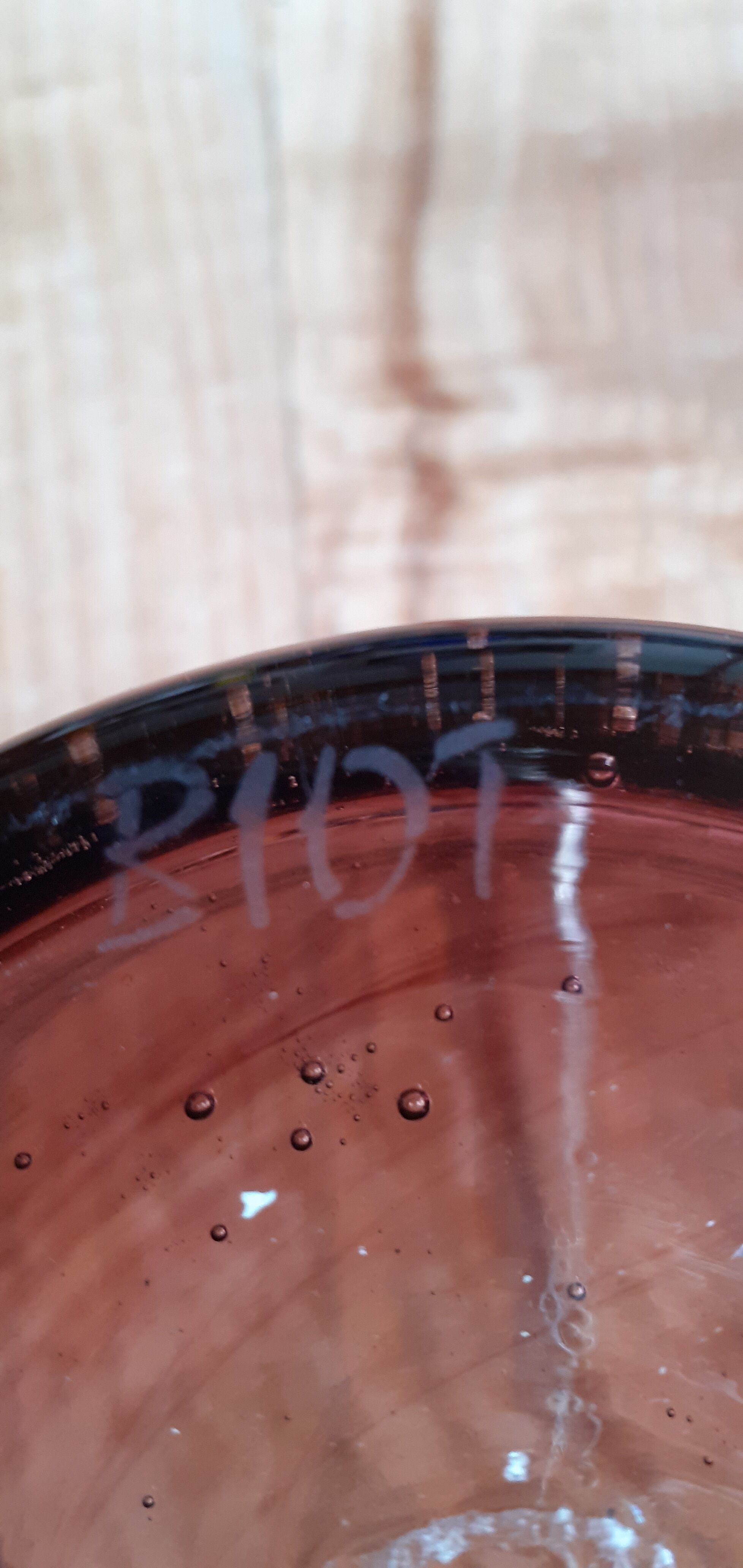 Biot glassware Ice bucket and cups 60s