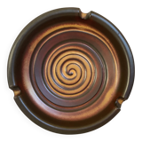Large empty pocket spiral ashtray Jan Van Erp