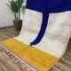 Handmade traditional Beni Ourain rug, size 140 x 260 cm.