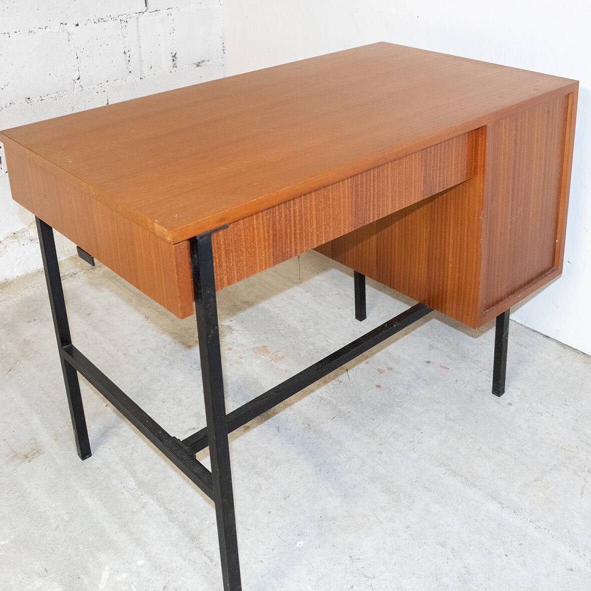 Multi-table desk by Jacques Hitier circa 1960