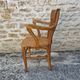 American oak armchair
