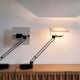 Paire de lampes vintage modèle w&o par Ketoff pour aluminor, 1980s