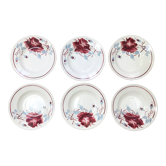 Ensemble de 6 assiettes Lunéville