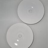 Enamelled sheet metal suspensions