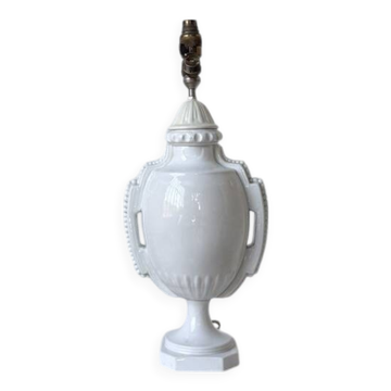 Pied de lampe en céramique années 40