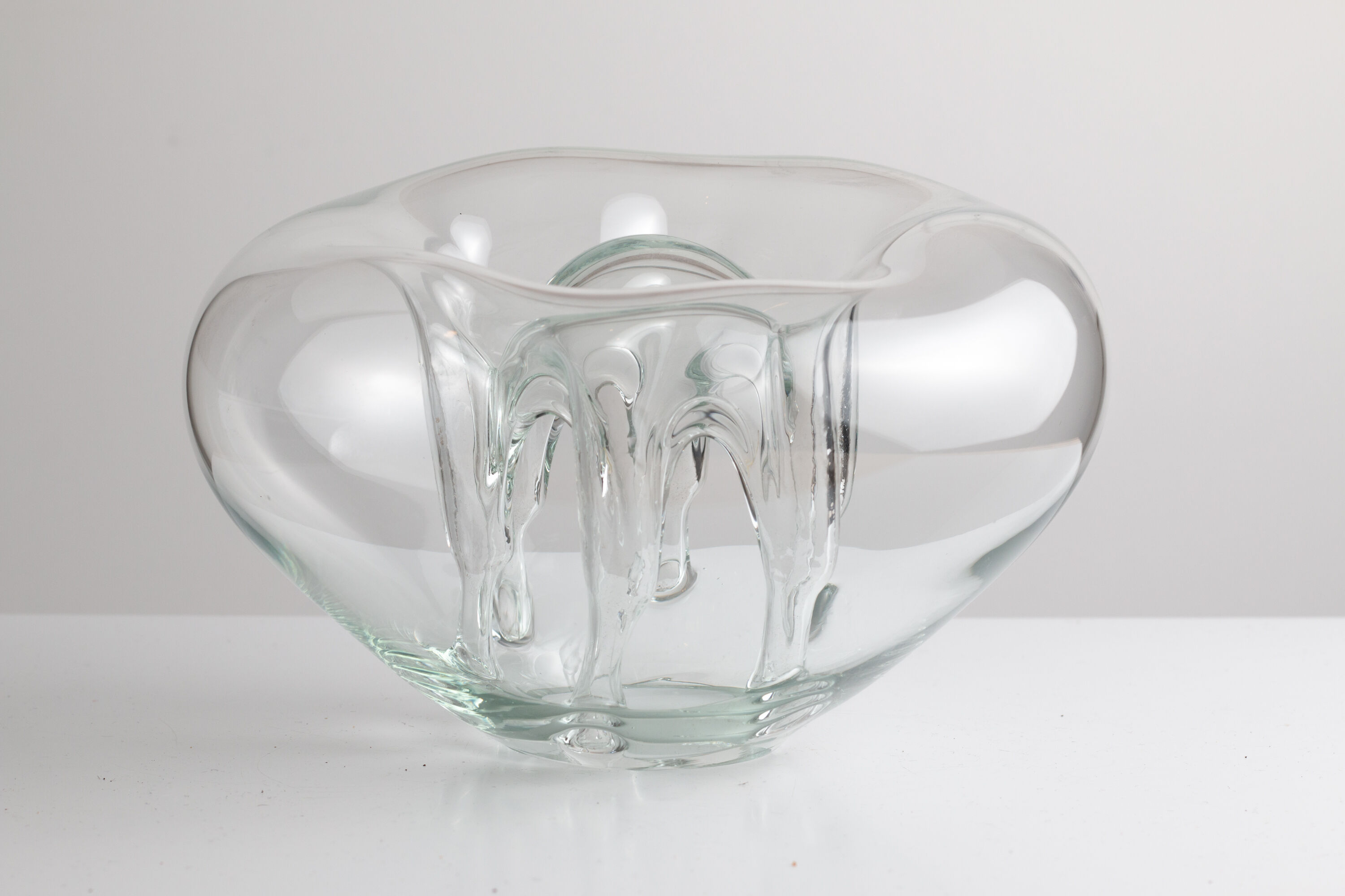 Dragan drobnjak glass ikebana vase / design 1970s
