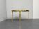 Hollywood Regency coffee table in brass and glass by Vereinigte Werkstätten, Germany, 1960s