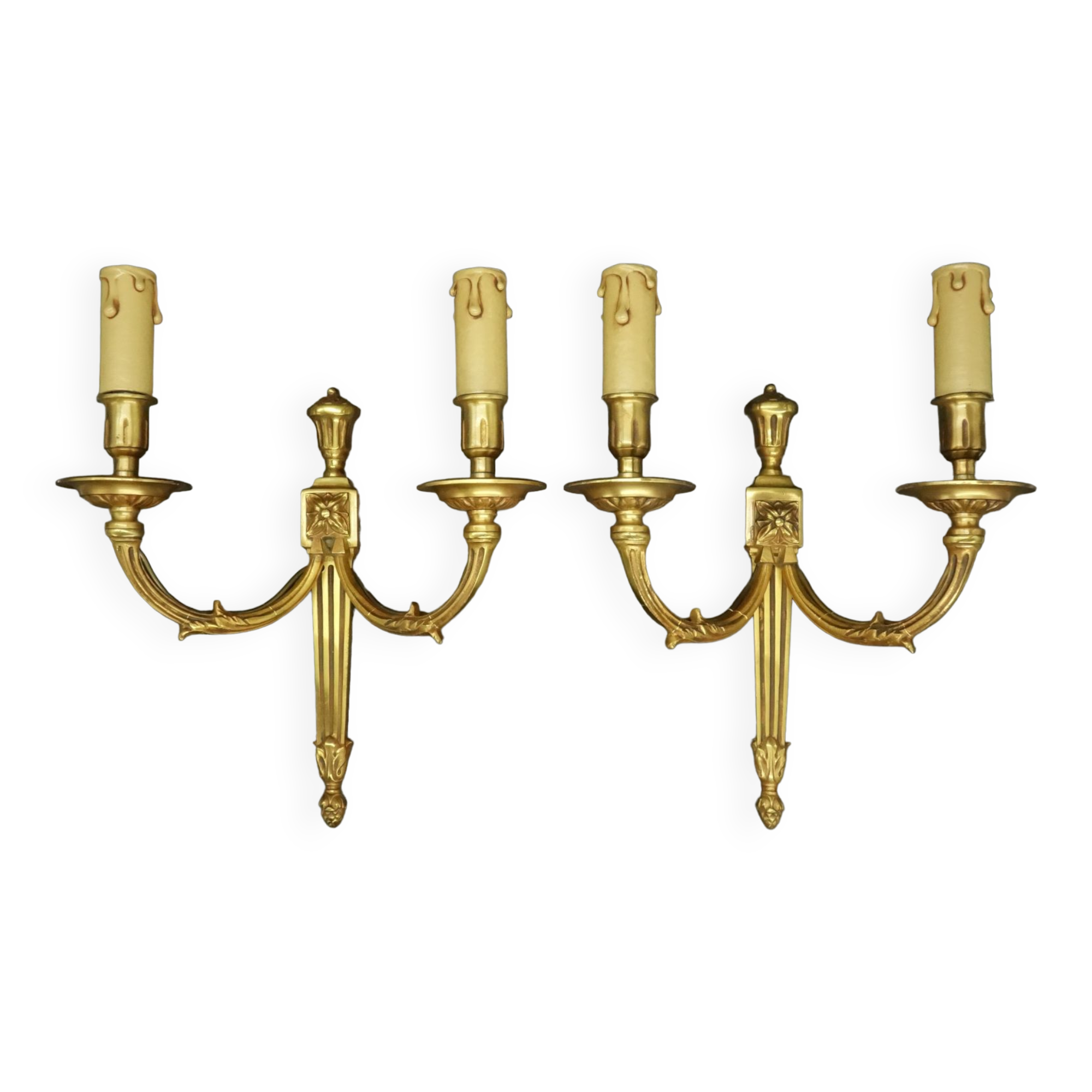 Pair of Louis XVI style sconces