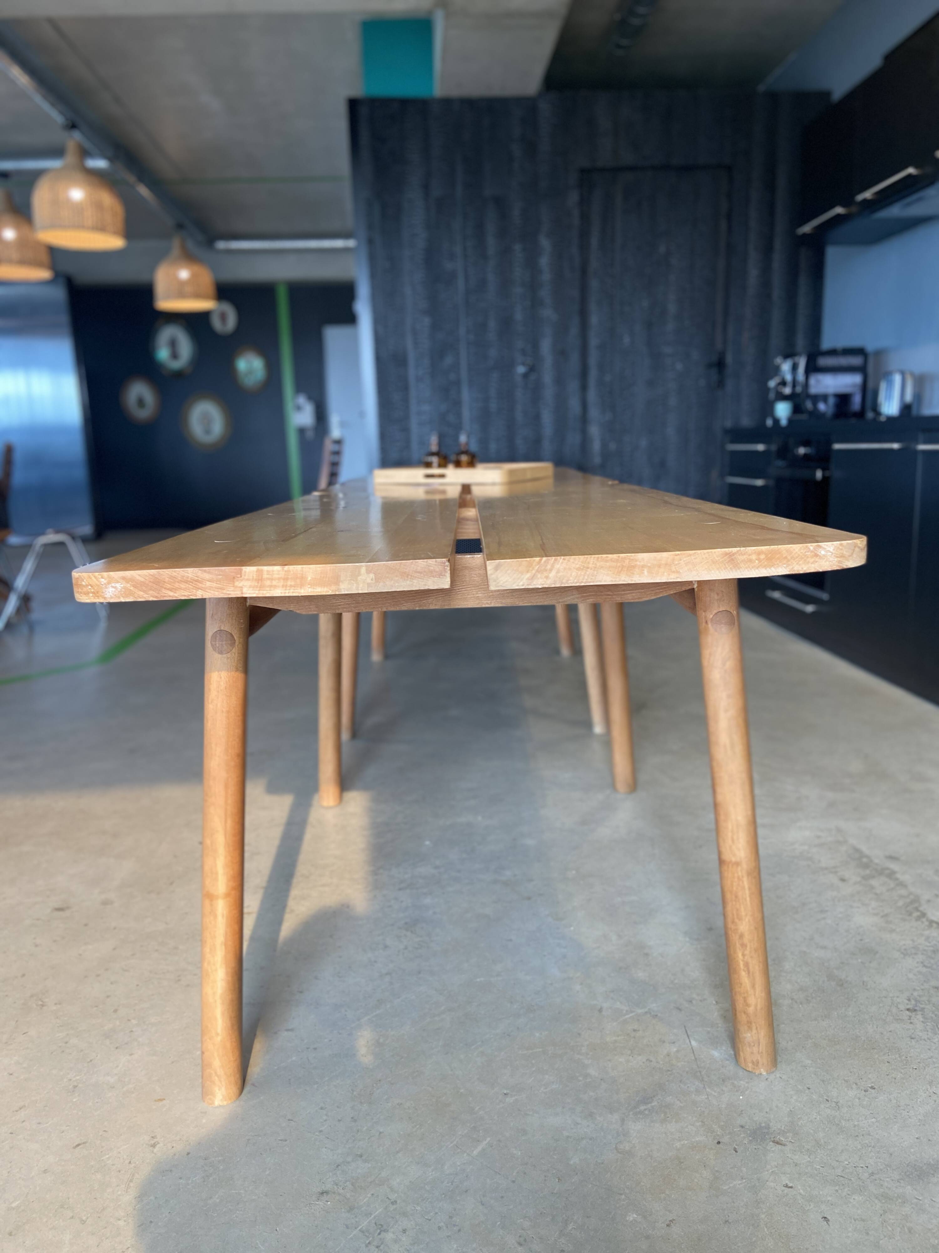 Vintage 60s "coffee bean" table - Pierre Gautier