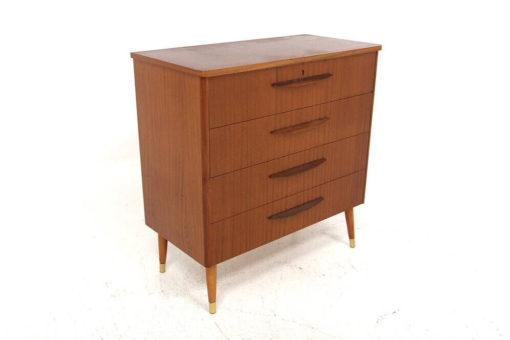 Commode scandinave en acajou, Suède, 1960