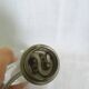 Lampe en cristal Daum France pied forme libre