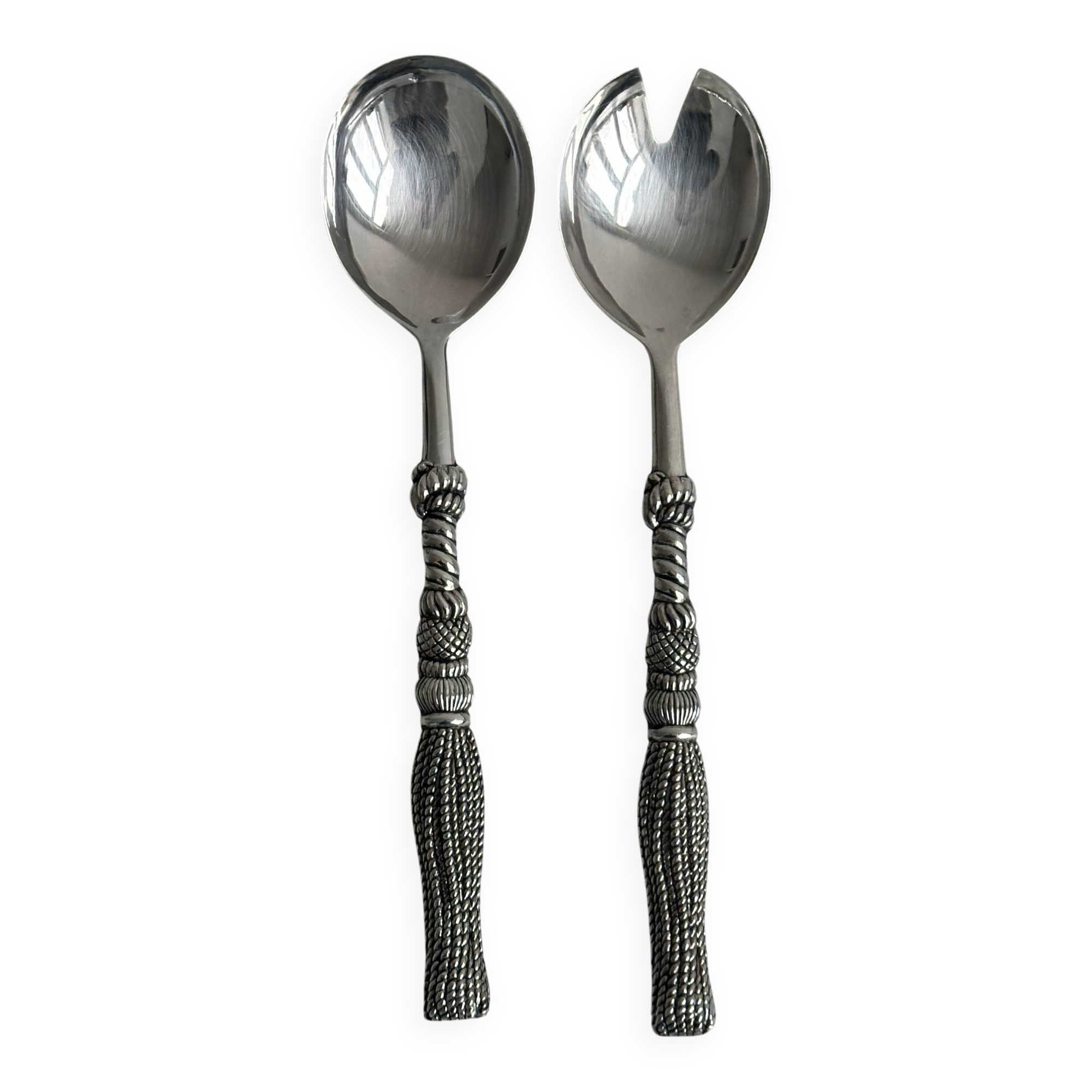 Metal serving utensils