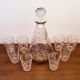 Liquor service 8 glasses 60s