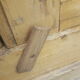 Raw wooden cabinet
