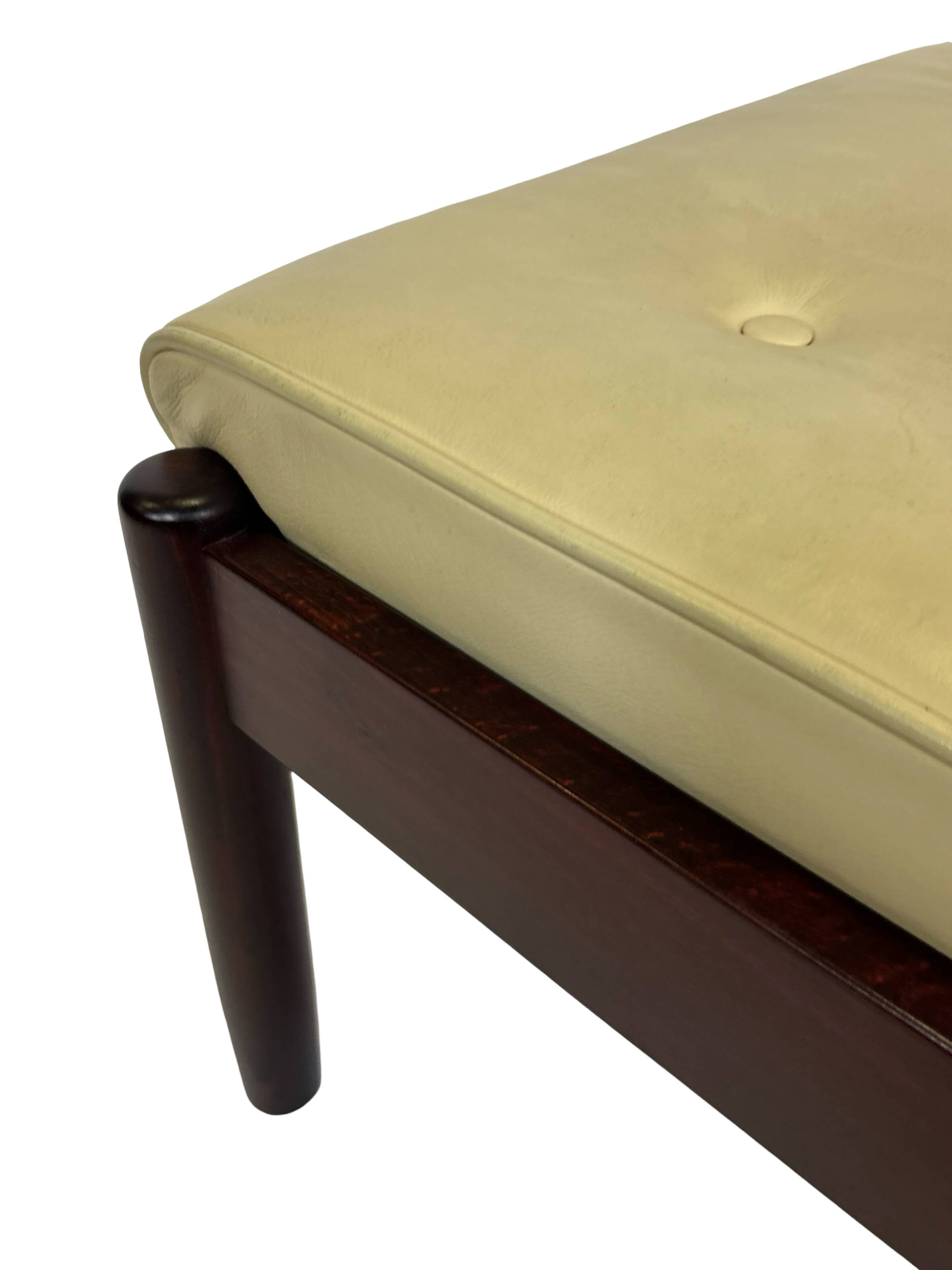 Vintage Farstrup Danish Design Footrest Footstool Ottoman