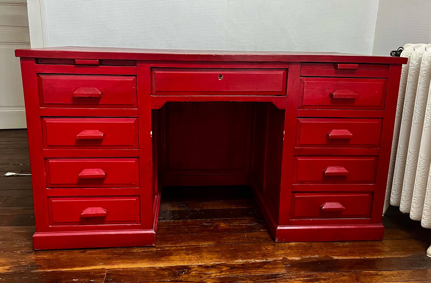 1950 painted wood desk