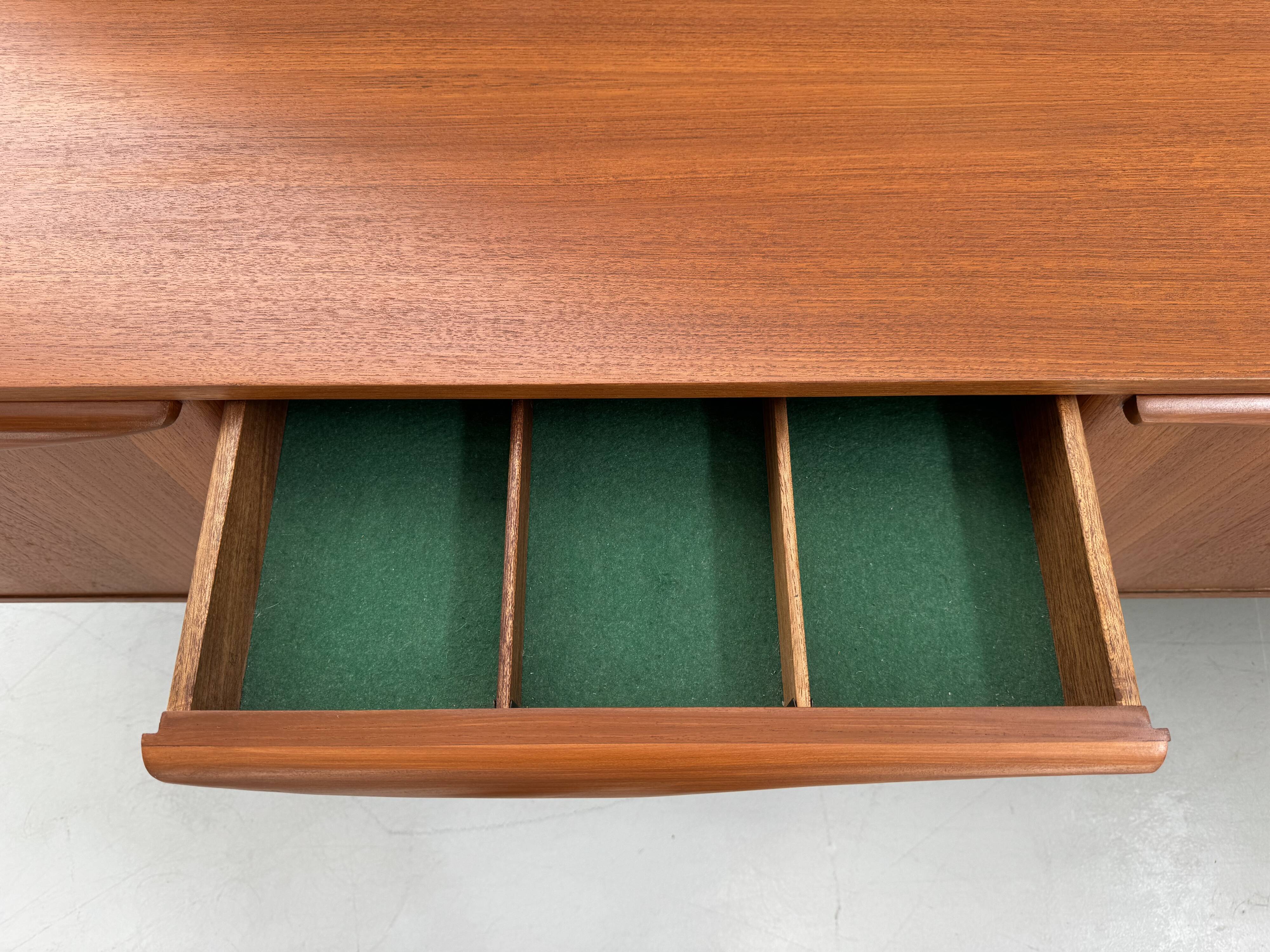 Beautiful and unique Stonehill sideboard from the 1960s made of teak.