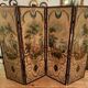 Louis XVI period screen, oil on canvas