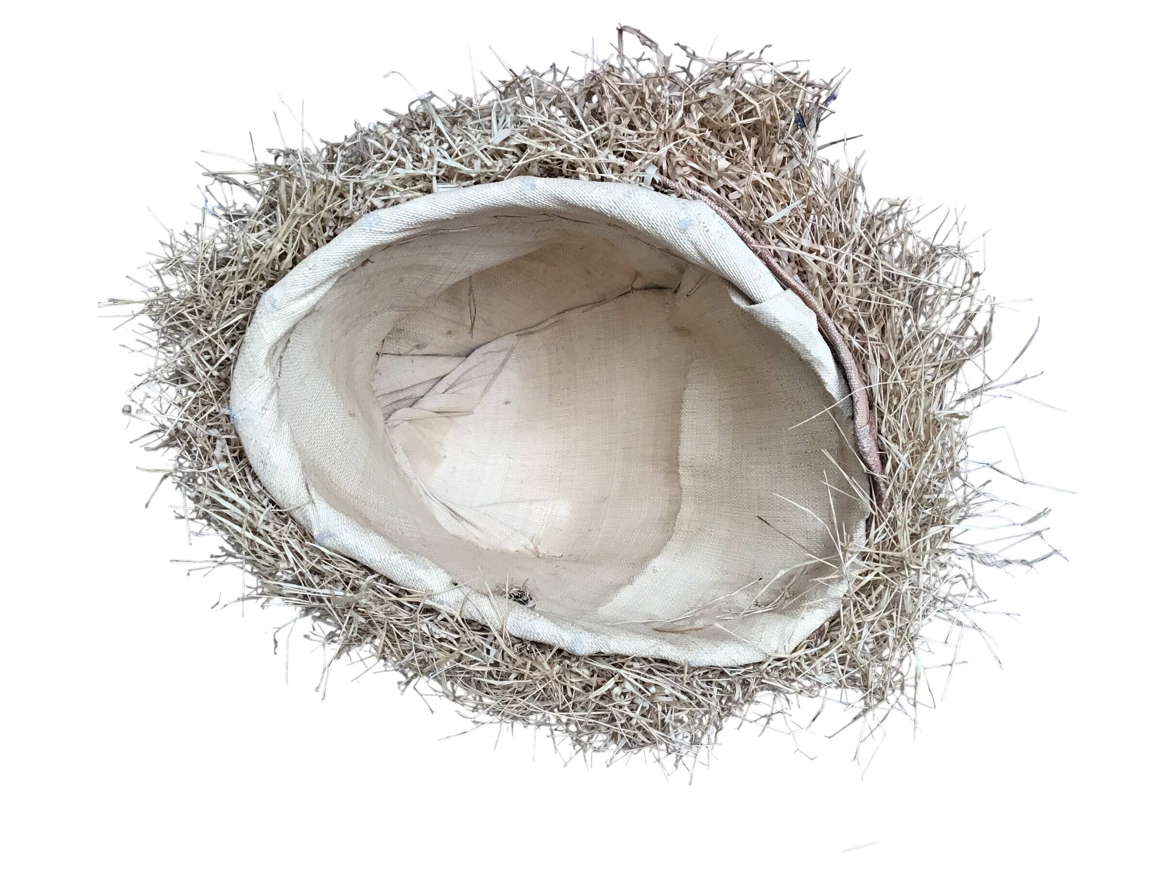 Masque-heaume éléphant Kuba Mukyeem / Mukenga – Congo – Cauris & raphia