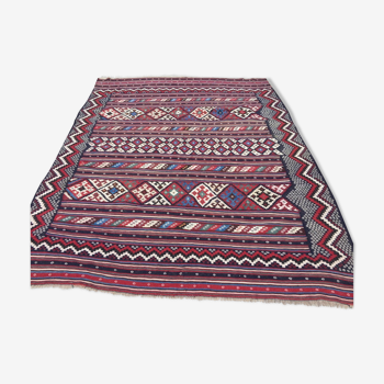 Tapis Kilim turc vintage 210x160cm