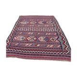 Vintage Turkish Kilim Rug 210x160cm shabby chic wool, country home, boho