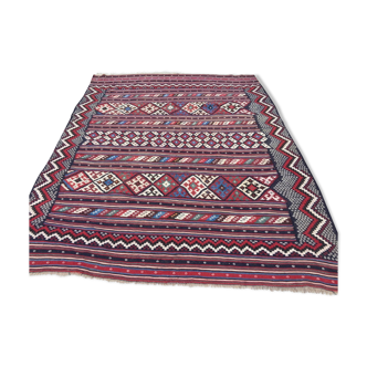 Tapis Kilim turc vintage 210x160cm