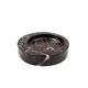 Sergio Asti, red Levanto marble ashtray bowl, UP&UP Carrara Italy, 1970s