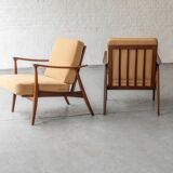 Set of 2 Easy Chairs Danish design