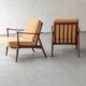 Set of 2 Easy Chairs Danish design