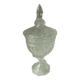 Louis Philippe style glass candy sugar bowl
