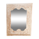 Mirror ceruse wood 90x70cm